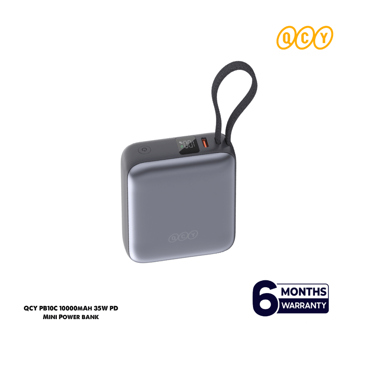 Picture of QCY PB10C 10000mAh 35W PD Fast Charging Mini Power bank