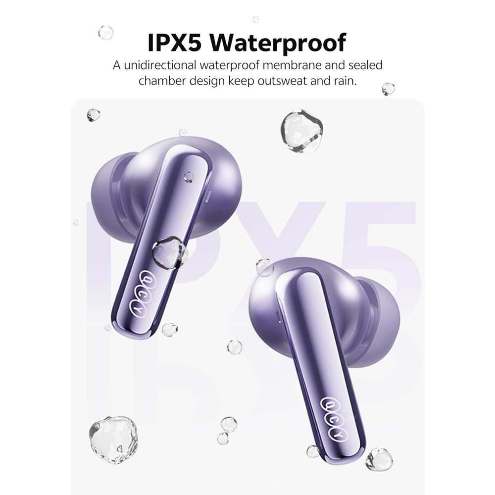 Picture of QCY MeloBuds N70 ANC LDAC Earbuds – Flagship TWS with Hybrid -56dB ANC & LDAC