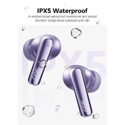 Picture of QCY MeloBuds N70 ANC LDAC Earbuds – Flagship TWS with Hybrid -56dB ANC & LDAC