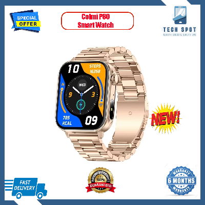 Picture of Colmi P80 Super Amoled Display Smartwatch Bluetooth Calling, Fitness Tracker and Health Monitoring Smart Watch