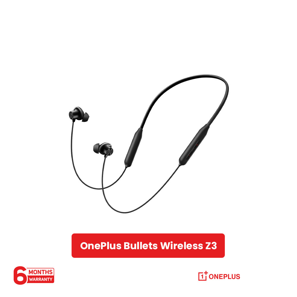 Picture of OnePlus Bullet Wireless Z3 Original Bluetooth Neckband Earphone