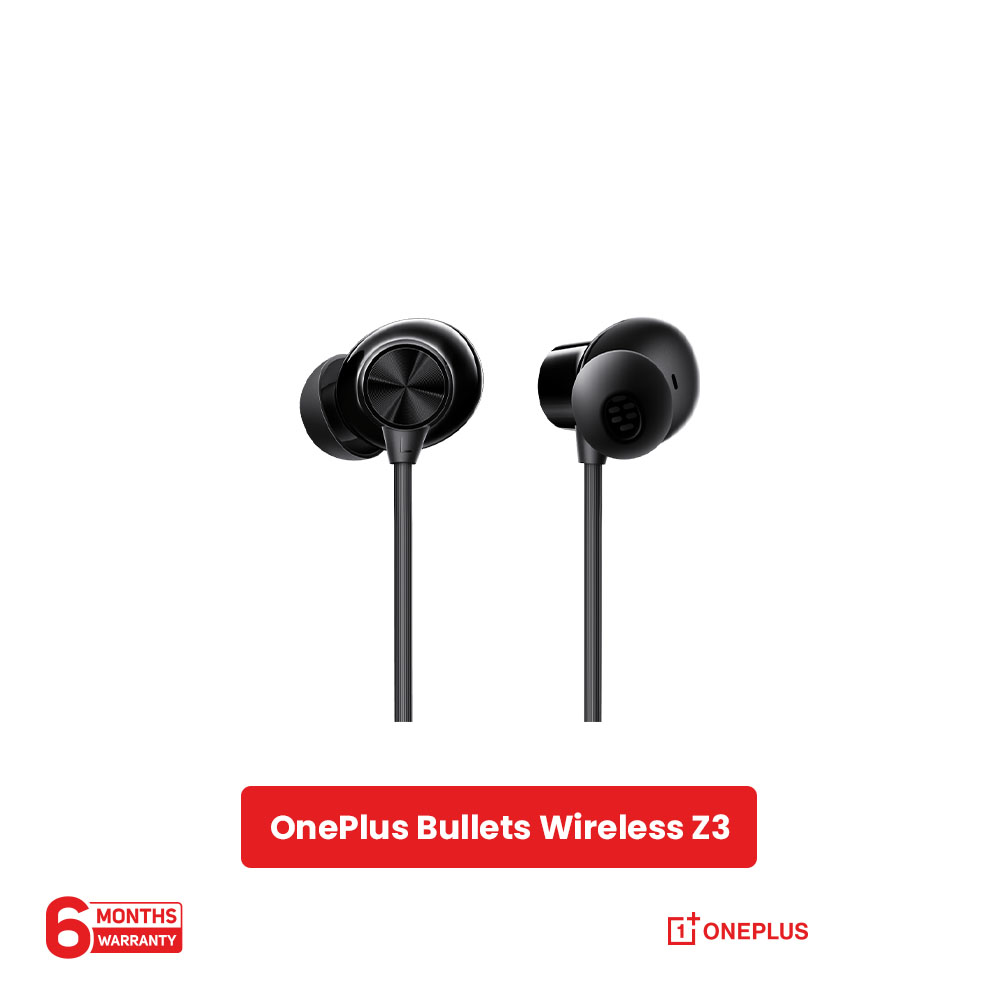 Picture of OnePlus Bullet Wireless Z3 Original Bluetooth Neckband Earphone