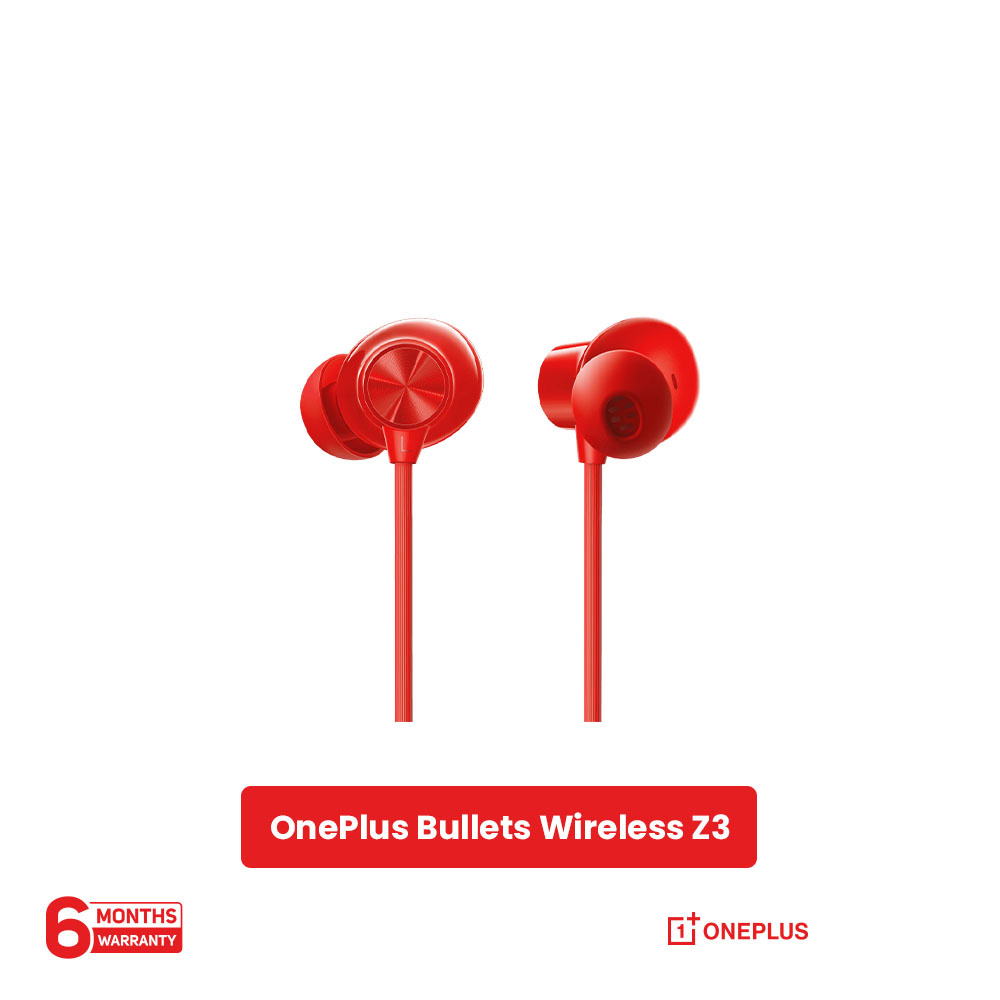 Picture of OnePlus Bullet Wireless Z3 Original Bluetooth Neckband Earphone