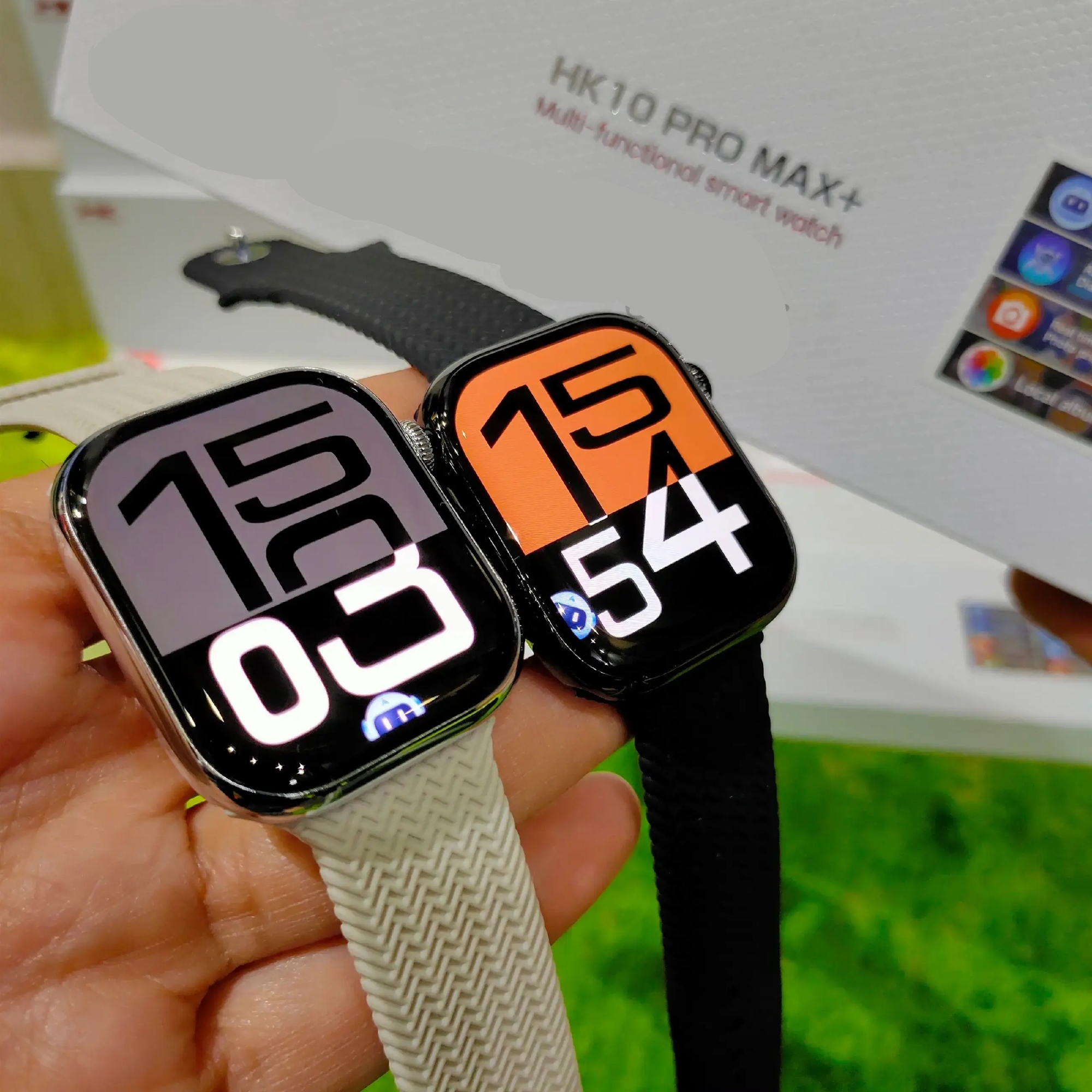 Picture of HK10 PRO MAX + Plus Smart Watch Ai 4GB ROM Series 10 AOD Display Smartwatch Local Music Album Men AMOLED Bluetooth Call Sportwatch