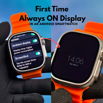 Picture of HW Ultra 3 Call AI-Powered Smartwatch – 4G RAM, 64G Storage, 12MP Pop-Up Camera, AMOLED Display, Built-in ChatGPT Apps, 3 + 1 Belts Included