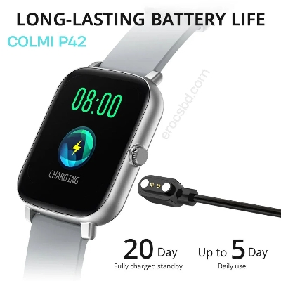 Picture of COLMI P42 Voice Calling Smart Watch Men 1.69 HD Display 24H Health Monitor 100 Workout Modes Smartwatch For Android iOS Phone