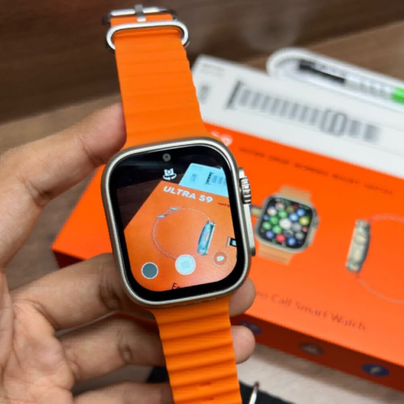 Picture of Ultra S9 Android 5G Smart Watch Ram 16-256G/ 8+128G Android System Dual camera WIFI SIM card Supported Dual Strap Google Play Store YouTube Facebook tiktok Instagram video call Smartwatch