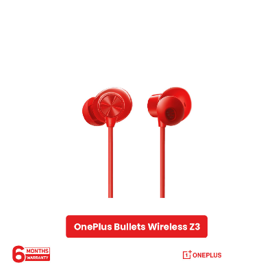 Picture of OnePlus Bullet Wireless Z3 Original Bluetooth Neckband Earphone