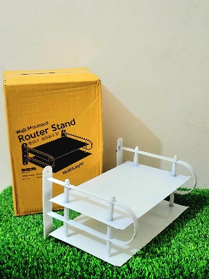 Picture of Wifi Router Stand (Black Heavy Metal Body)