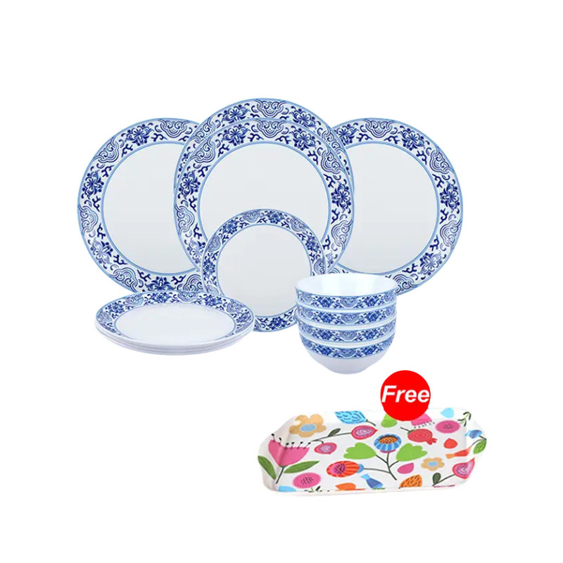 Picture of 12 Pcs Round Dinner Set-Sapphire 