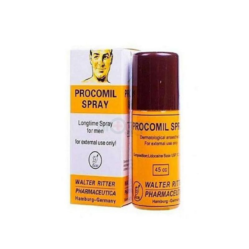 Picture of Procomil Long Time Anti Premature Ejaculation Delay Spray for Men (Original Germany)- 45cc