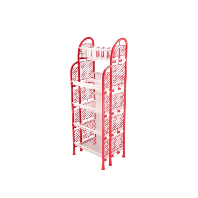 Picture of Queen Kitchen Rack 5 Step Red & White TEL