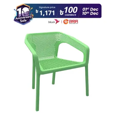 Picture of Stylee Cafe Arm Chair Lime Green
