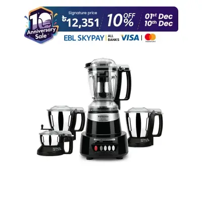 Picture of Panasonic Air Fryer 1450W 6 Liter, Gentle Steam, Dual Core Thermal System, LED Touch Screen, 11 Smart Presets for Easy Operation (NF-CC600)