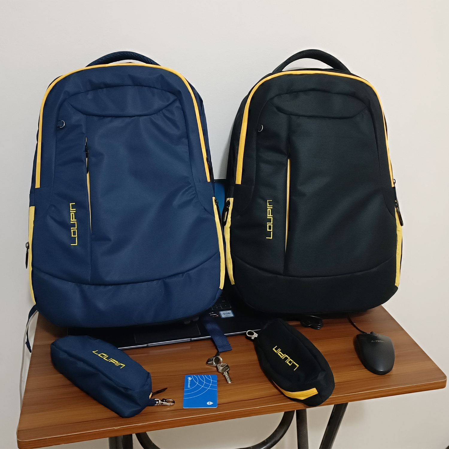 Picture of Loupin BackPack for Men Women (black) | Loupin Bag | Loupin BackPack | Loupin