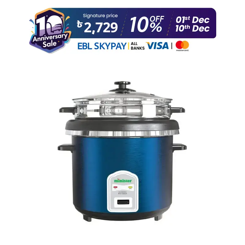 Picture of MINISTER 3.0 Liter Rice Cooker- (MI-RCB)
