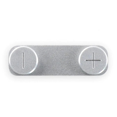 Picture of Volume Button compatible with iPhone 5 Silver