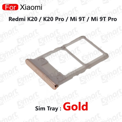 Picture of Sim Tray SD Card Tray Holder Card Compatible with Xiaomi Redmi K20 / K20 Pro / Mi 9T / Mi 9T Pro