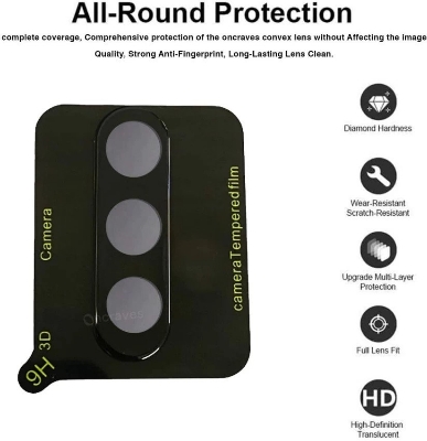 Picture of 3D Camera Glass Lens Cover Tempered Glass Protector for Samsung Galaxy A24