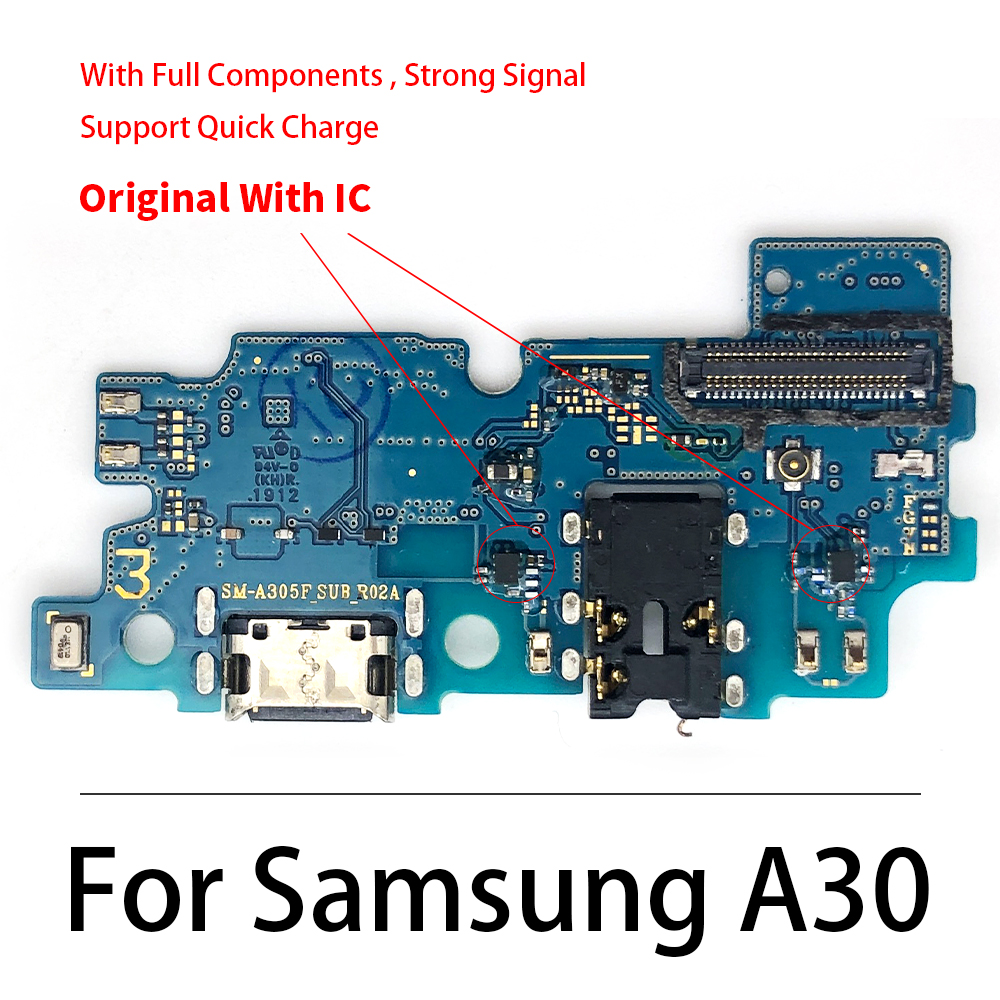 Picture of Charging Logic Board For Samsung Galaxy A30/A50 Charging Port For A305/A505F USB Plug PCB Dock Connector Spare parts