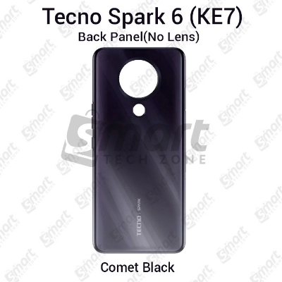 Picture of Tecno Spark 6 Back Panel Housing Back Shell Replacement Spare Parts