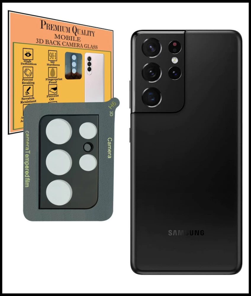 Picture of Camera Glass Lens Cover Tempered Glass Protector for Samsung Galaxy S21 Ultra 5G