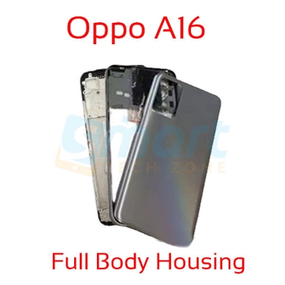 Picture of Oppo A16 Full Body Housing With Camera Glass (LCD Frame, Side/Middle Frame, Back Panel/Backshell)