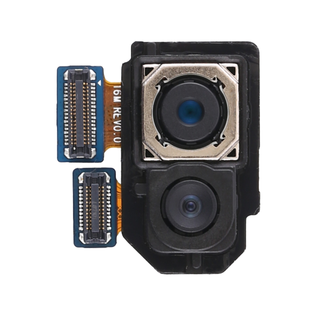 Picture of Back Rear Big Main Camera Module Flex Cable For Samsung Galaxy A30 A305 A305F Small Front Camera Flex Replacement Parts