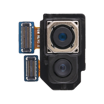 Picture of Back Rear Big Main Camera Module Flex Cable For Samsung Galaxy A30 A305 A305F Small Front Camera Flex Replacement Parts