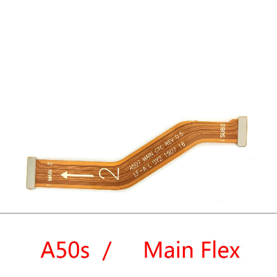 Picture of Main Motherboard Flex Cable Ribbon and Main LCD Flex Cable Ribbon for Samsung Galaxy A50s A507