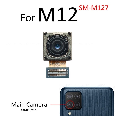 Picture of Camera Module For Samsung Galaxy M12 M127 Selfie Camera Macro Camera Main Camera Ultra Wide Camera Replacement Parts