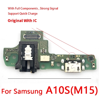 Picture of Charging Logic Board For Samsung Galaxy A10s A107 M15 M16 Charging Port For Samsung Galaxy A20s A207 M12 M14 USB Plug PCB Dock Connector Spare parts