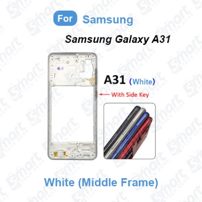 Picture of Samsung Galaxy A31 Middle Bezel Housing Frame and Back Panel Without Front LCD Frame Panel