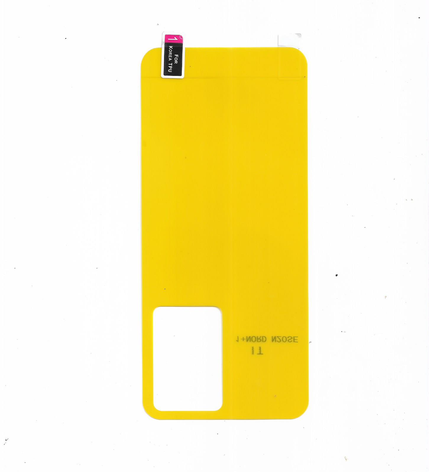 Picture of OnePlus Nord N20 SE Back Transparent Poly For Your Device Safe and Scratch Free