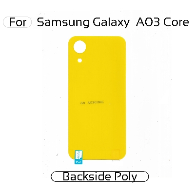 Picture of Samsung Galaxy  A03 Core Back Transparent Poly For Your Device Safe and Scratch Free