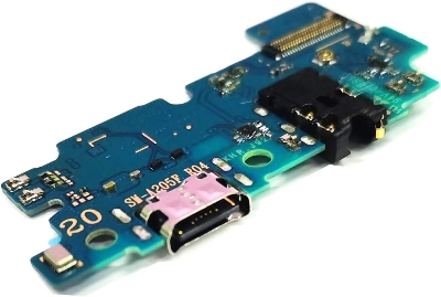 Picture of Charging Logic Board For Samsung Galaxy A20 (SM-A205) Charging Port For A20 (SM-A205) USB Plug PCB Dock Connector Spare parts