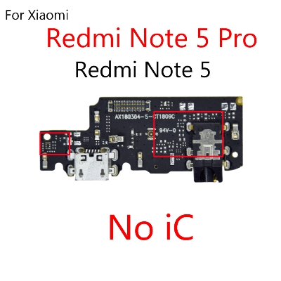 Picture of Charging Logic Board For Xiaomi Redmi Note 5/Xiaomi Redmi Note 5A/Xiaomi Redmi Note 5Plus/ Xiaomi Redmi Note 5Pro  Charging Port For USB Plug PCB Dock Connector Replacement Parts