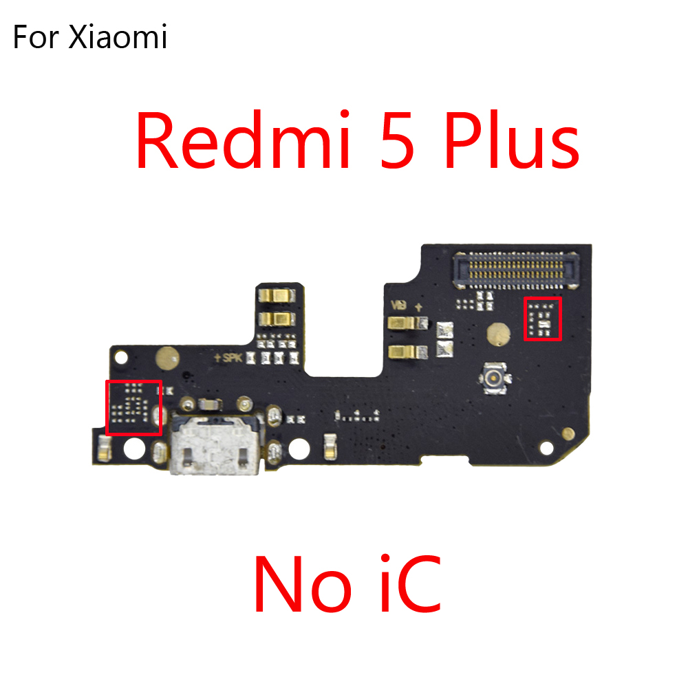 Picture of Charging Logic Board For Xiaomi Redmi Note 5/Xiaomi Redmi Note 5A/Xiaomi Redmi Note 5Plus/ Xiaomi Redmi Note 5Pro  Charging Port For USB Plug PCB Dock Connector Replacement Parts