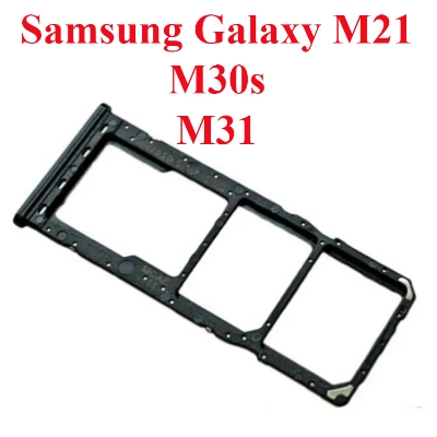 Picture of Sim Tray for Samsung Galaxy M21 M30s M31 Replacement (Free High Quality Sim Ejector Pin)