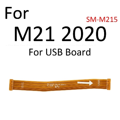 Picture of Main Motherboard USB and LCD Flex Cable Ribbon for Samsung Galaxy  M21 M31 M51 Main LCD Flex Cable