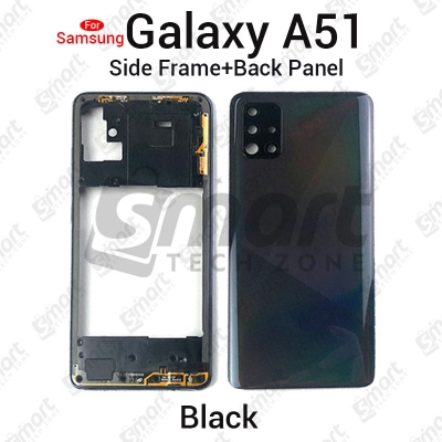 Picture of Samsung Galaxy A51 A515F  Middle Bezel Housing Frame and Back Panel Without Front LCD Frame Panel