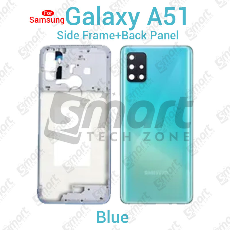 Picture of Samsung Galaxy A51 A515F  Middle Bezel Housing Frame and Back Panel Without Front LCD Frame Panel