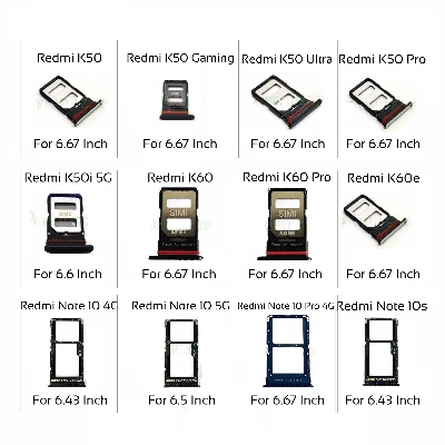 Picture of Sim Tray for Xiaomi Redmi K50 K50i K50 Ultra K50 Pro K60 K60e