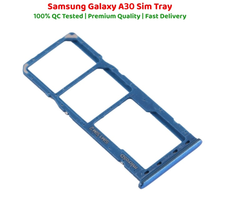 Picture of Sim Tray for Samsung Galaxy A30 (Free High Quality Sim Ejector Pin)