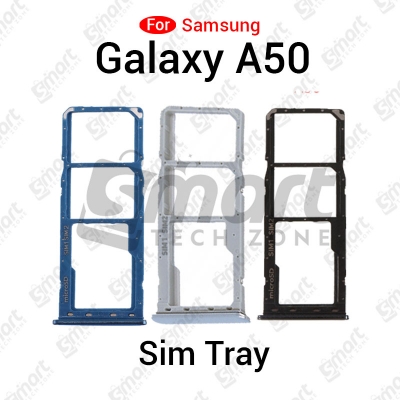 Picture of Samsung Galaxy A50 Sim Tray Micro SD Card Slot with Sim Ejector Pin Replacement Parts