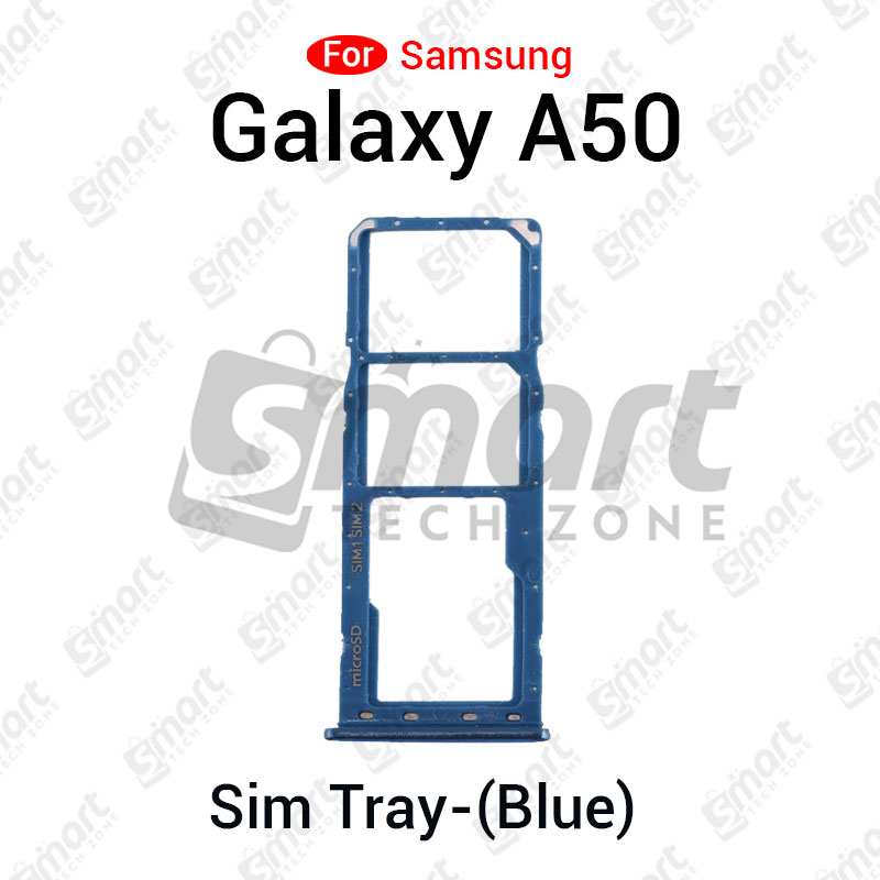 Picture of Samsung Galaxy A50 Sim Tray Micro SD Card Slot with Sim Ejector Pin Replacement Parts