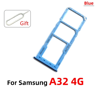 Picture of Sim Tray for Samsung Galaxy A32 4G  (Free High Quality Sim Ejector Pin)