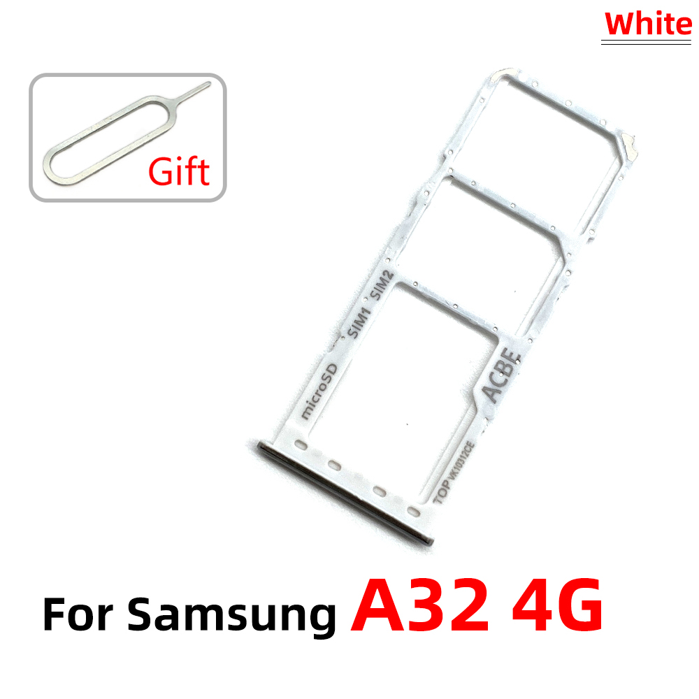 Picture of Sim Tray for Samsung Galaxy A32 4G  (Free High Quality Sim Ejector Pin)