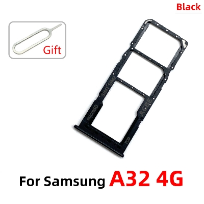 Picture of Sim Tray for Samsung Galaxy A32 4G  (Free High Quality Sim Ejector Pin)