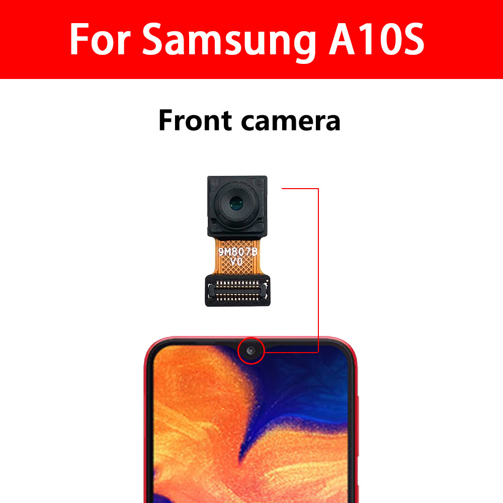 Picture of Back Rear Main Camera Module Flex Cable For Samsung Galaxy A10s (SM-A107) Small Front Camera Flex Replacement Parts